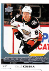 2017-18 Upper Deck #460 Kalle Kossila YG RC